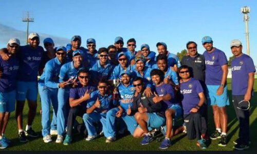 इंडिया ए टीम की शानदार जीत, क्वाडरेंगुलर सीरीज पर लगातार तीसरी बार जमाया कब्जा इंडिया ए टीम की शानदार जीत, क्वाडरेंगुलर सीरीज पर लगातार तीसरी बार जमाया कब्जा