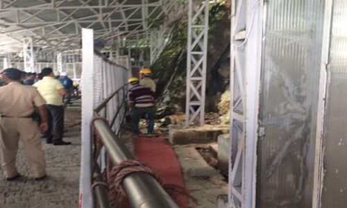 वैष्णो देवी में बड़ा हादसा, श्रद्धालुओं पर गिरी चट्टान, CRPF के एक जवान की मौत