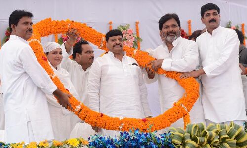 शिवपाल ने दी देवरिया को सौगात, 251 करोड़ का दिया पैकेज