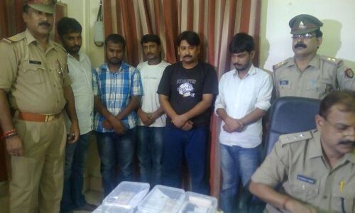 वाराणसी पुलिस की बड़ी सफलता, पुलिस ने 5 शातिर अन्तर्राज्जीय लुटेरो को किया गिरफ्तार