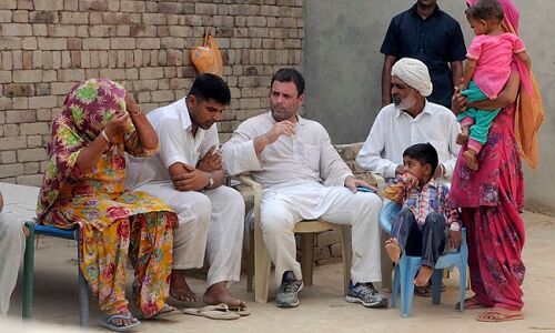 राहुल की खाट से क्या लौटेगी कांग्रेस की ठाठ?