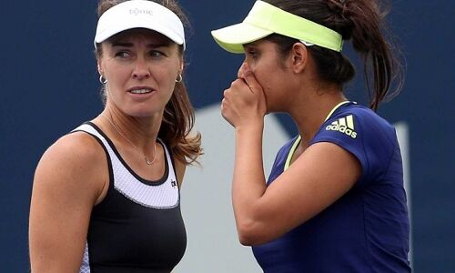 सानिया मिर्जा ने तोड़ी मार्टिना हिंगिस से साझेदारी, बनाई नई जोड़ी