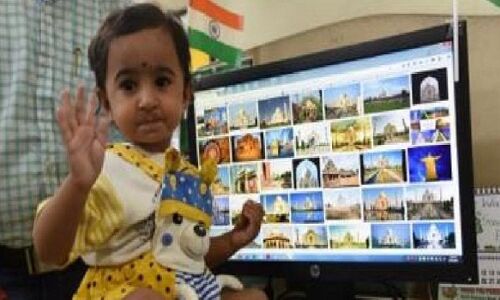 18 माह की बच्ची कारनामों से छुड़ा देगी बड़े-बड़ों के छक्के