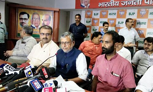 सीएम पद को लेकर किया नीतीश ने सौदा, बिगाड़ दी कानून व्यवस्था - सुशील मोदी