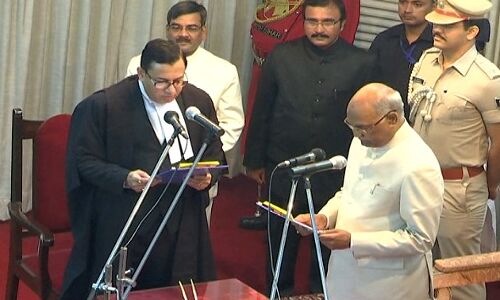 इकबाल अहमद अंसारी ने पटना हाईकोर्ट के मुख्य न्यायाधीश की ली शपथ