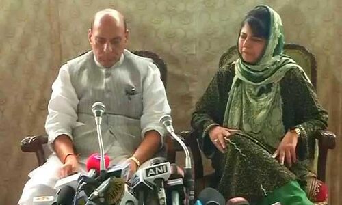 राजनाथ बोले कश्‍मीर में पैलेट गन का देंगे विकल्प , नहीं सुधरे हालात तो केंद्र उठाएगा ये कदम