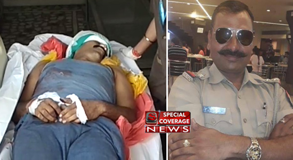गाजियाबाद में सब इंपेक्टर विजय थानुआ ने थाने में सर में मारी गोली, अस्पताल में मौत गाजियाबाद में सब इंपेक्टर विजय थानुआ ने थाने में सर में मारी गोली, अस्पताल में मौत