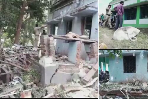 ममता बनर्जी की पार्टी के ऑफिस में बम विस्फोट, दो की मौत कई घायल ममता बनर्जी की पार्टी के ऑफिस में बम विस्फोट, दो की मौत कई घायल