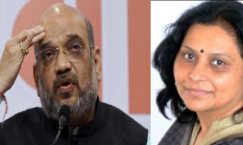 बीजेपी प्रवक्ता बोलीं, अमित शाह यूपी को बचालो!