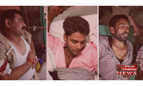 बिजनौर में बदमाशों से पुलिस की मुठभेड़, दो दस हजार के इनामी बदमाश समेत एक दरोगा को लगी गोली