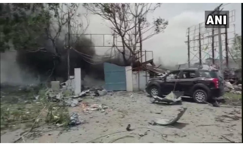 तेलंगाना : पटाखों के गोदाम में आग लगने से 11 लोगों की दर्दनाक मौत