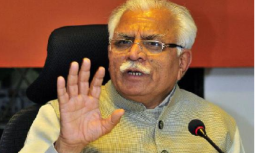 पत्रकार के सवाल पर भड़क उठे हरियाणा के सीएम मनोहर लाल खट्टर, बोले- मुझे मीडिया की नहीं सुननी